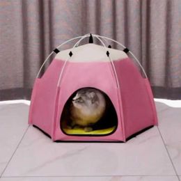 Cat Carriers Crates Houses Quick folding cat and dog tents pet supplies cat nests dog cages warm tents stray cat nests outdoor sun protection 240426