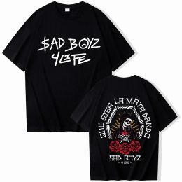 Junior H Sad Boyz 4 Life Oversized T Shirt Women Men Summer Fashion O-neck Short Sleeve Funny Tshirt Graphic Tees Streetwear