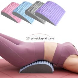 Massager Back Stretcher Pillow Neck Lumbar Support Massager for Neck Waist Back, Sciatica, Herniated Disc Pain Relief Massage Relaxation