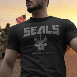 Shirts Us Navy Seals Bravo Team Devgru Special Forces Elite Soldiers Tshirt. Summer Cotton Short Sleeve Oneck Mens T Shirt New S3xl