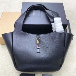 Luxurys Black hobo Designer bag bucket Bag man handbag Womens Shoulder bag mirror quality leather CrossBody fashion travel tote Clutch Bags