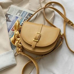 Shoulder Bags Niche Design Ins Bag Female 2024 Fashion Messenger High-end Saddle Underarm Dual-use Width: 19cm