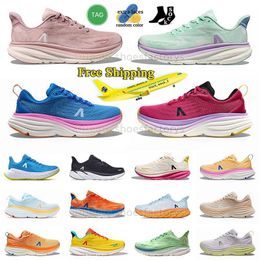 free shipping woman running shoes sneakers kawana clouds black mach x2 designer lilac purple light blue carbon x yellow clifton 9 one red movement pink white trainers