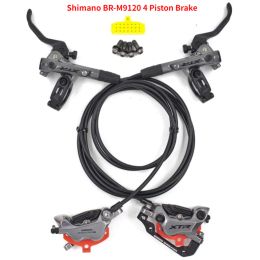 Parts SHIMANO DEORE XTR M9120 4 Piston Brake Mountain Bike XTR M9120 Hidraulic Disc Brake MTB ICETECH Left Right XTR Brake