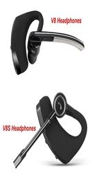 high quality V8 V8S Wireless Bluetooth Headphones Business Stereo Wireless Earphones Earbuds Headset With Mic with package1277730