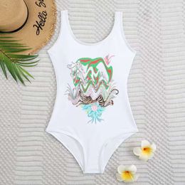 Designer Bikinis White Sexy One-pieces Swimsuit Mesh Letter Embroidery See-through Lace Sexy Swimsuit For Women Bikini Summer Swimwear Beach Swimsuit FZ2404262