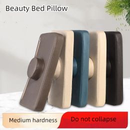 Pillow Beauty Bed Pillow with Cylindrical for Beauty Salon Anti Collapse Rectangle/Semicircle Massage Bed Pillow Spong Zipper Removable