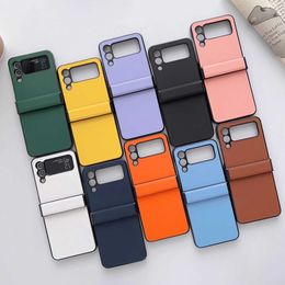 Cell Phone Cases Samsung Galaxy Z Flip 3 4 5 5G Flip3 Flip4 Flip5 Anti scratch and shock-absorbing protective case J240426