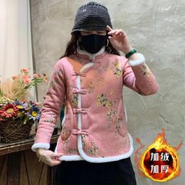 Women's Jackets Coats For Women Clothing Vintage Winter Jacket Ethnic Style Streetwear Coat Fashion Clothes Casual