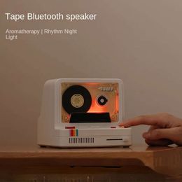 Tape Drive Wireless Bluetooth Speaker Multi-function Retro Rhythm Subwoofer Outdoor Camping Fragrance Small Stereo