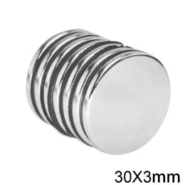 Controls 1/2/5/10/20/30pcs 30x3 Mm Strong Cylinder Rare Earth Magnet 30mmx3mm Round Neodymium Magnets 30x3mm Big Disc Magnet 30*3 Mm