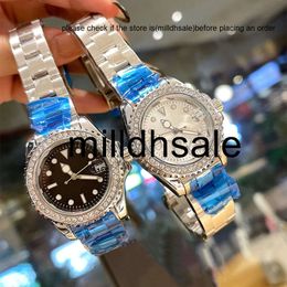 relojes reloj Roles Women Watch Quartz Movement Watches Business WristWatch Stainless Steel Strap Sapphire Montre de luxe 36MM Fashion Watches Diamond Bezel