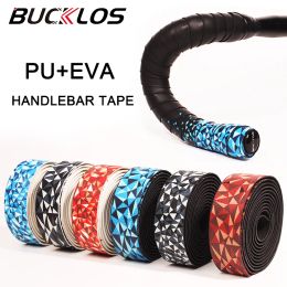 Accessories BUCKLOS Bicycle Handlebar Tape Shock Absorbing Road Bike Handlebar Tape EVA Cycling Wrap Belt Bike Shock Straps MTB Accessories