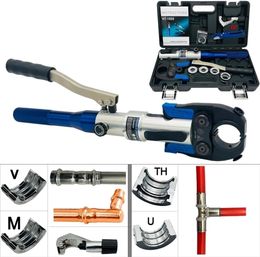 Electric Wrench Hydraulic Pex Pipe Crimping Tools Pressing Plumbing for Stainless Steel and Copper Suit Narrow Space 2211084836938