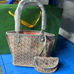 Goyarf Bag Top Quality Fashion Designers Bag Tote Bag Shoulder Bag Wallets Anjou Mini Crossbody Womens Double Sided Shopping Hangbag Pochette Hobo Bag 244