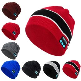 Caps Bluetooth Beanie V5.0 Bluetooth Hat Wireless Earphone Beanie Headphones HD Stereo Speakers Builtin Microphone Sport Hat