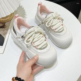 Casual Shoes Comemore Big Head High Quality Women 2024 Spring Thick Bottom Ladies Lightweight Shoe Female Platform Sneakers