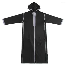 Ethnic Clothing Men Abaya Muslim Dubai Saudi Long Dress Eid Hooded Jubba Thobe Islamic Moroccan Djellaba Caftan Kaftan Arabic Robe Gown