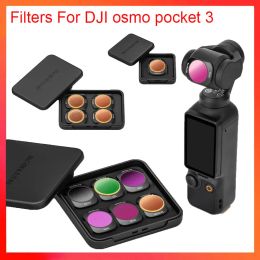 Gimbal For DJI osmo pocket 3/DJI Pocket 3 Philtre ND CPL Philtres Kit Osmo Pocket 3 Accessories polar ND4 8 16 32 UV OsmoPocket 3 Philtres