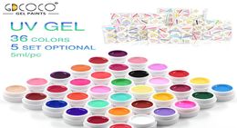 5ml Pure Colour Painting Gel Soak off UV LED Nail Gel Polish Paint CANNI Original Nail Art Design Professional2181406