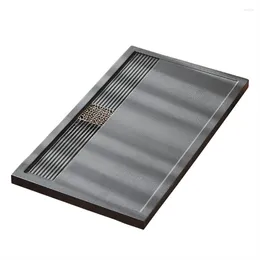 Tea Trays High-Quality Wood Chinese Tray Modern Chahai Home Use Table Japanese-style Drainage Small Dry Household