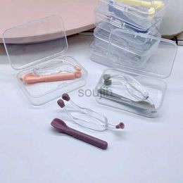 Contact Lens Accessories 1 Set 7 Colors Eye Care Contact Lenses Inserter Silicone Soft Tweezer Suction Stick Case Set Wearing Tools Lens Accessories d240426