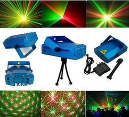 12pclot Blue Mini LED Laser Projector DJ Disco Bar Stage House Lighting Light Galaxy2030259