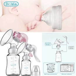Breastpumps Breast pump baby pacifier manual sucking milk pump feeding breast pump bottle post sucking accessories 240424