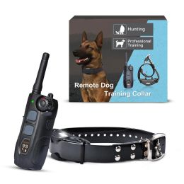 Collars Dog Trainer's Collar Hunting Dog Training System Waterproof Rechargeable Dog Electic Collars 2000M Control for Medium Large Dogs