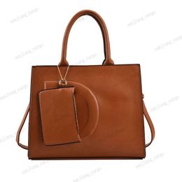 Genuine Leather Large Tote letter D Bookbag Totes gold sliver Designer Handbag Women travel outdoor duffel Beach Bag Luxurys Designers shoudler Bags