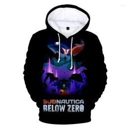 Men's Hoodies Fashion 3D Game Subnautica Below Zero Printing In & Sweatshirts Children Hipster Tracksuits Women Winter Hoodie Tops