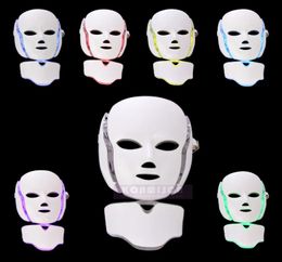 2017 Korea LED Light Therapy Mask Skin rejuvenation LED Beauty Face Mask 7 Colours Led Facial Mask8960615
