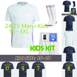 24 25 Scotland Football Shirt 150th Anniversary Soccer Jerseys ROBERTSON TIERNEY DYKES ADAMS Football Shirt Euro Cup CHRISTIE McGREGOR National Team Kids Kit