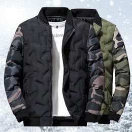 Mens Jackets 2023 Jacket Men Winter Casual Parkas Male Fleece Warm Thick Waterproof Coat Man Fashion Classic Varsity Baseball