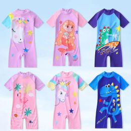 Accessories Children's Swimwear New Onepiece Swimsuit For Boys And Girls Little Kids Big Kids Sun Protection Hot Spring Swimming Set