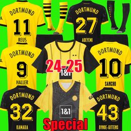 ADEYEMI REUS 23 24 25 soccer jerseys KAMARA SANCHO DORTMUND 2023 2024 2025 HUMMELS football shirt HALLER MOUKOKO BRANDT men kids kit REYNA jersey Special-Edition kit