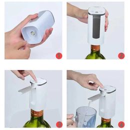 72MA Bar Tools Electric wine separator intelligent alcohol dispenser fast air awakening wine analyzer dispenser pump bar wine dispenser 240426