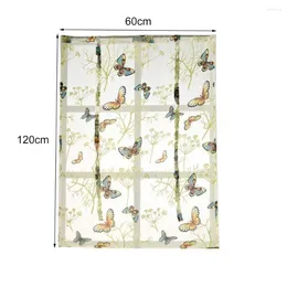 Curtain Fashion Short Sheer Animal Pattern Durable Flower Blind For Shop