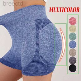 Active Shorts Women Yoga Shorts High Waist Workout Shorts Fitness Yoga Lift Butt Fitness Ladies Yoga Gym Running Short Pants Sportswear d240426