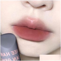 Lip Gloss Colour Lipstick Waterproof Long Lasting Matte Red Brown Nude Glaze Liquid Y Tint Beauty Cosmeticlip Drop Delivery Otk4H