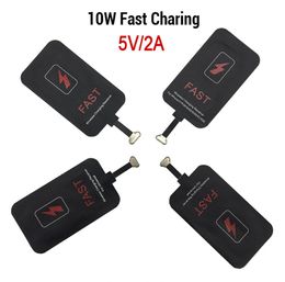 5V2A 10W Qi Fast Charger Receiver iPhone Xiaomi Samsung Huawei Wireless Charging Adapter Mat For Andriod Type C8528107