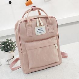 Backpack Style 2024 Women Casual Travel Bag School Fashion Shoulder For Teenage Girl Rucksack Mochila Bagpack Waterproof