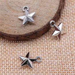 Charms Accesories Little Star For Jewellery Making 14x11mm 20pcs