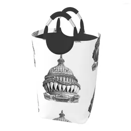 Laundry Bags Angry Washington A Dirty Clothes Pack