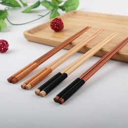 Exquisite Japanese Pointed Chopsticks Made Of Raw Wood With Winding And Anti Slip Wood For Hotel And Household Use