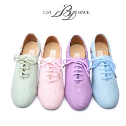 Boots JUST BD Dance Ballroom Dance/Latin Dance Shoes Macaron Colour Women's Soft Sole Training Shoes T1/T1B Free Shipping