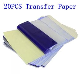 20Pcs Tattoo Stencil Transfer Paper A4 Size Thermal Copier Paper Supplies Tattoo Accessories For Tattoo Supply 5812966
