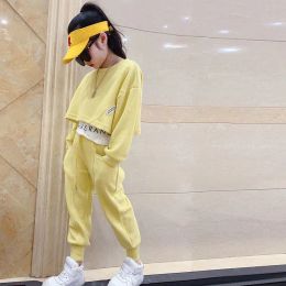 Mattresses Girls' Autumn Suit 38 Y Children's Fashion Casual Sweatshirt Suit Sportswear Korean