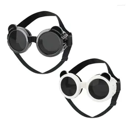 Dog Apparel Pet Goggles Small Eye Protections Windproof Clear Sunglasses For Long Snouts Dogs Protective Elastic Belt