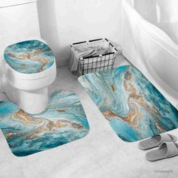Shower Curtains Abstract ink marble pattern shower curtain polyester home dcor bathroom curtain